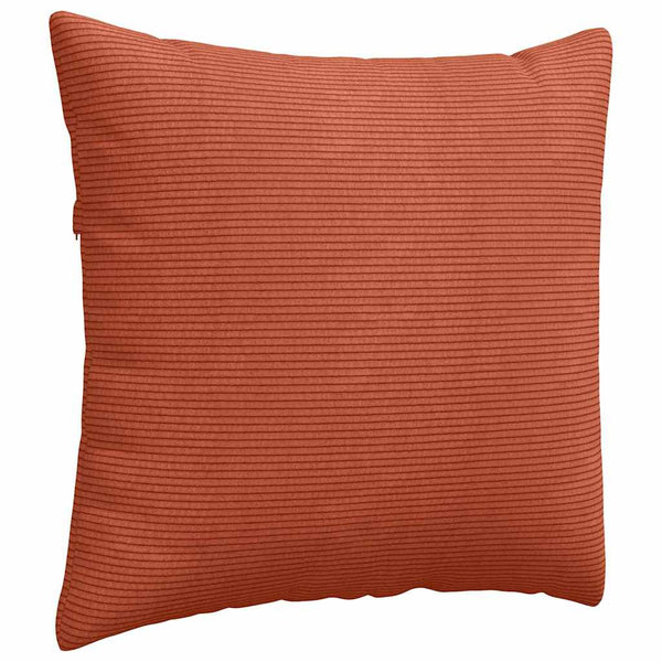 Sofakissen 2er Set Rot-Orange Cord 50x50