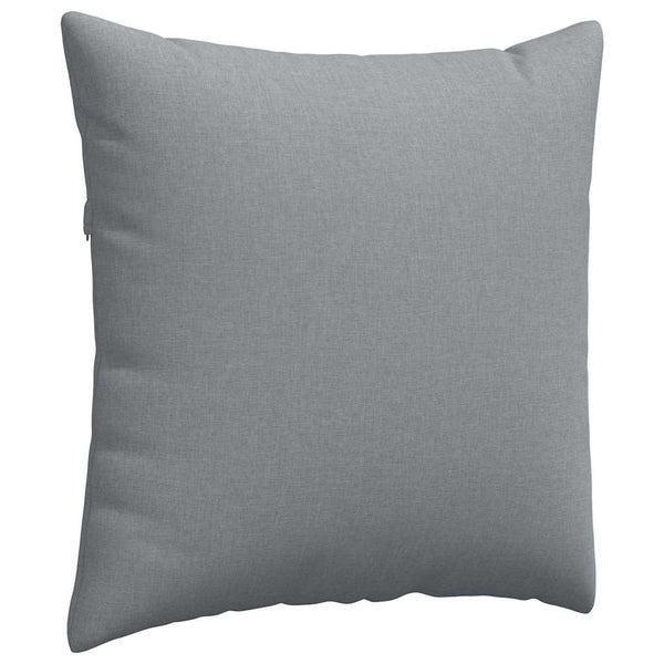 Sofakissen 2er Set Hellgrau 60x60 cm