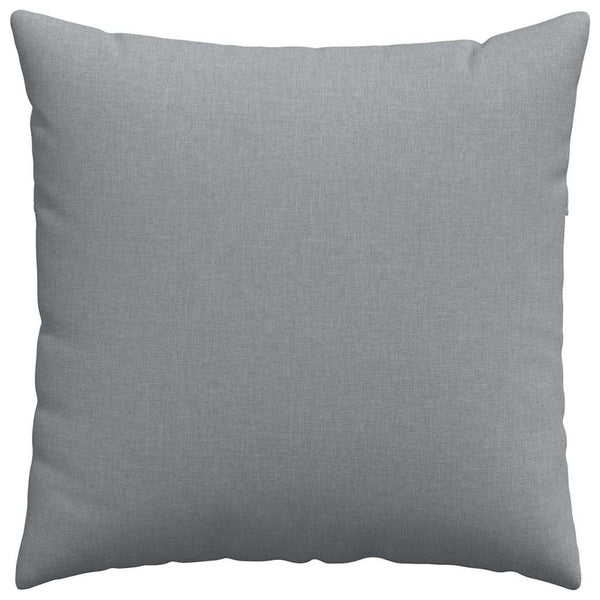 Sofakissen 2er Set Hellgrau 60x60 cm
