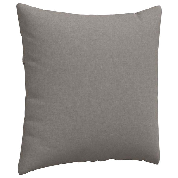 Sofakissen 2er Set Taupe 60x60 cm