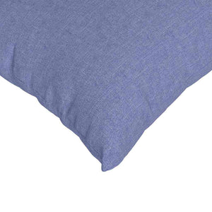 Sofakissen 2er-Set Jeans Blau 60x60 cm