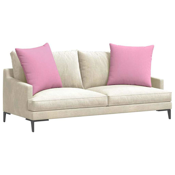Sofakissen 2er-Set Rosa 60x60 cm