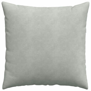 Sofakissen 2er Set Hellgrau Cord 60x60