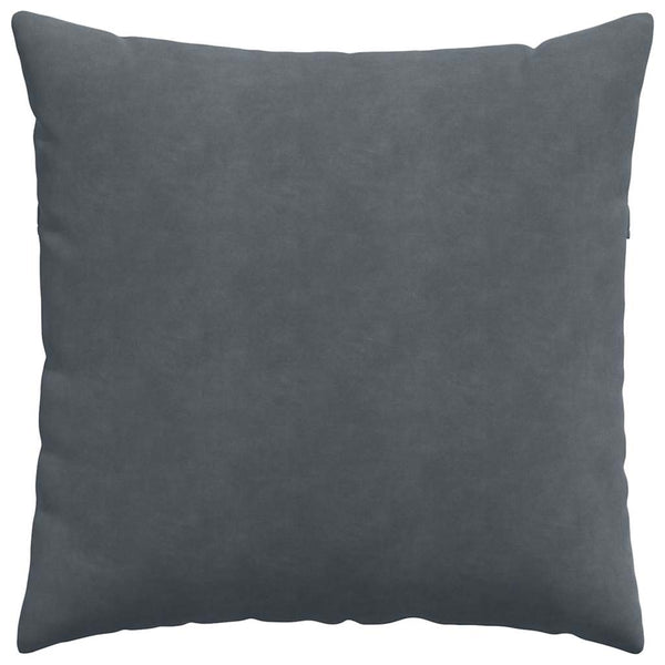 Sofakissen Dunkelgrau Cord 60x60cm 2er-Set