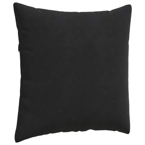 Sofakissen 60x60 cm Schwarz Cord 2er-Set