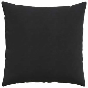 Sofakissen 60x60 cm Schwarz Cord 2er-Set