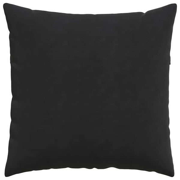 Sofakissen 60x60 cm Schwarz Cord 2er-Set