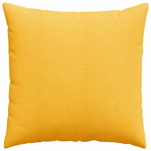 Sofakissen Gelb Cord 60x60cm 2er-Set