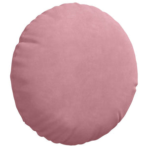 Samt Sitzkissen Rosa 2er Set Ø30cm