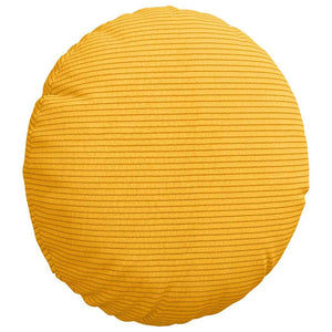 Sitzkissen Cordstoff Hellgelb 2er-Set
