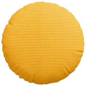 Sitzkissen Cordstoff Hellgelb 2er-Set