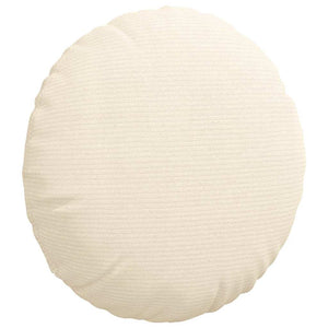 Sitzkissen 2er-Set Creme Cord Ø40cm
