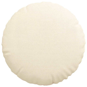 Sitzkissen 2er-Set Creme Cord Ø40cm