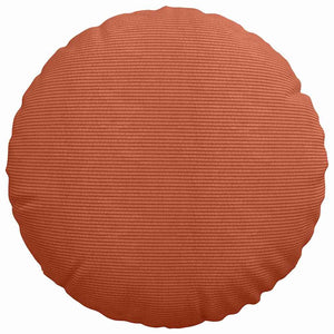 Sitzkissen 2er Set Rot-Orange Cord