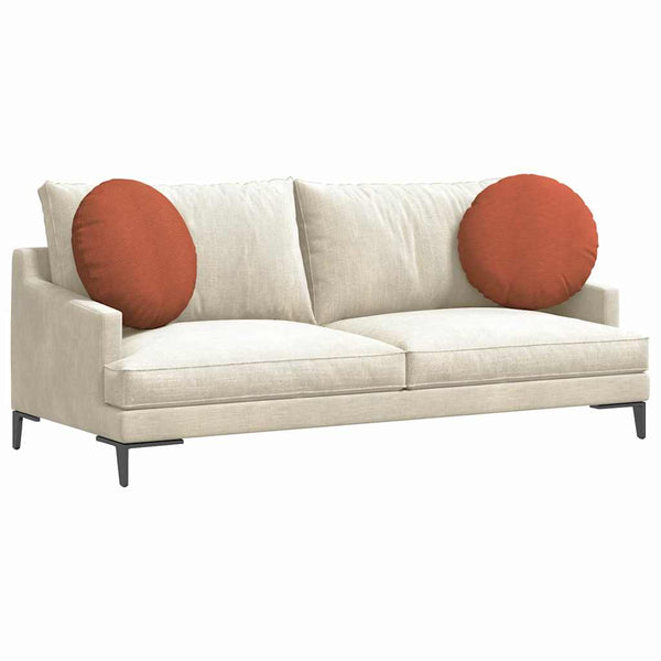 Sitzkissen 2er Set Rot-Orange Cord