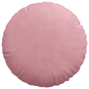 Samt Sitzkissen Rosa 2er Set Ø 80cm