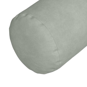 Bolsterkissen 2er-Set Hellgrau Cord 15x40 cm