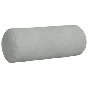 Bolsterkissen 2er-Set Hellgrau Cord 15x40 cm