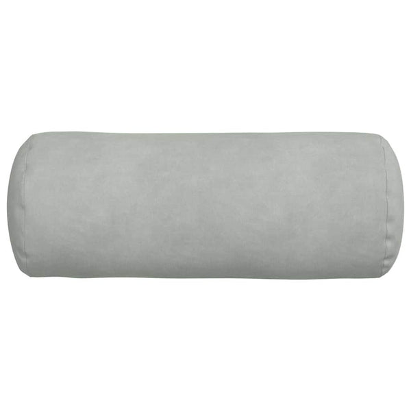Bolsterkissen 2er-Set Hellgrau Cord 15x40 cm