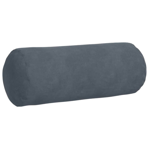 Cord Bolsterkissen Dunkelgrau 2er-Set