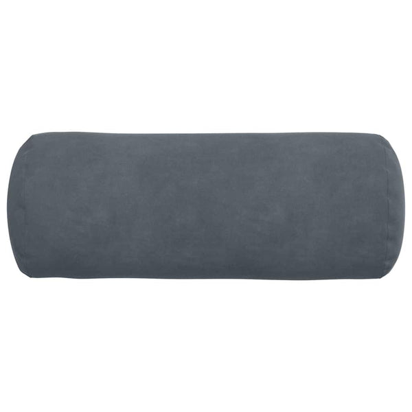 Cord Bolsterkissen Dunkelgrau 2er-Set