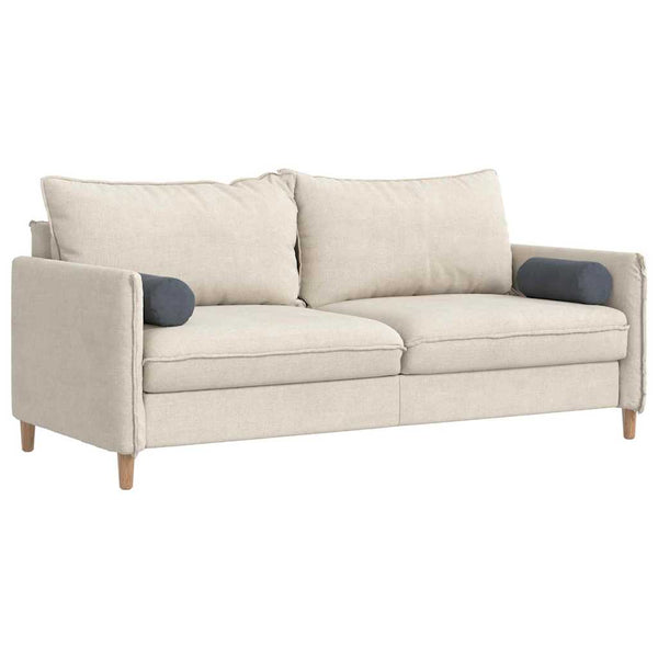 Cord Bolsterkissen Dunkelgrau 2er-Set