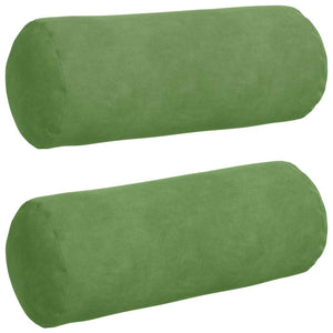 2er-Set Bolsterkissen Hellgrün Cord