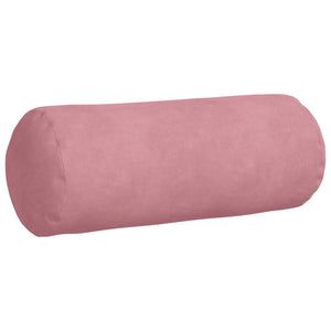 2er-Set Bolsterkissen Rosa Cord 15x40 cm