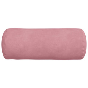 2er-Set Bolsterkissen Rosa Cord 15x40 cm