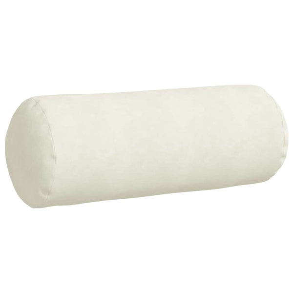 2er-Set Bolsterkissen Creme Cord 25x70 cm