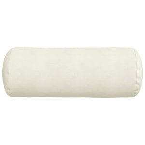 2er-Set Bolsterkissen Creme Cord 25x70 cm