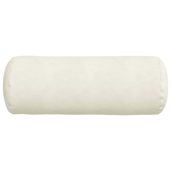 2er-Set Bolsterkissen Creme Cord 25x70 cm