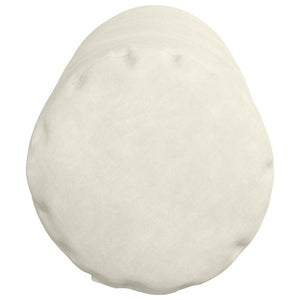 2er-Set Bolsterkissen Creme Cord 25x70 cm