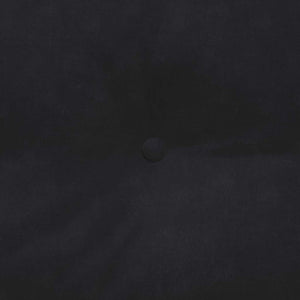 Schwarzes Samt Rückenkissen 160cm