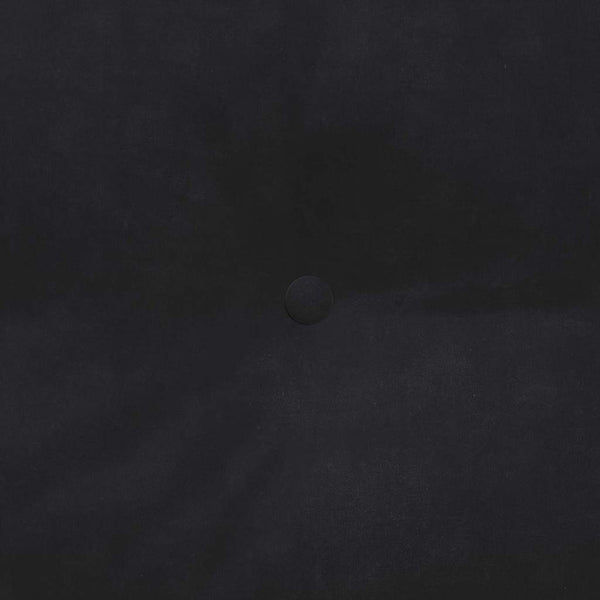 Schwarzes Samt Rückenkissen 160cm