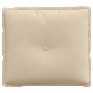 Rückenkissen Creme Mikrofaser 50x45 cm
