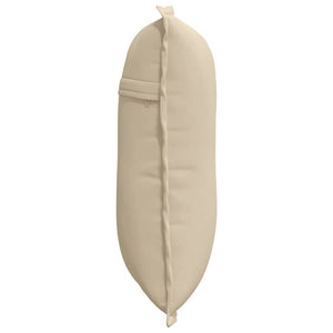 Rückenkissen Creme Mikrofaser 50x45 cm