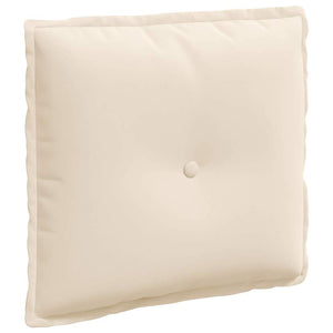 Beige Rückenkissen 50x45 cm Mikrofaser