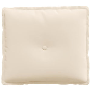 Beige Rückenkissen 50x45 cm Mikrofaser