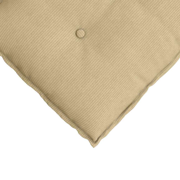Rückenkissen Cordstoff Grau-Grün 50x45cm