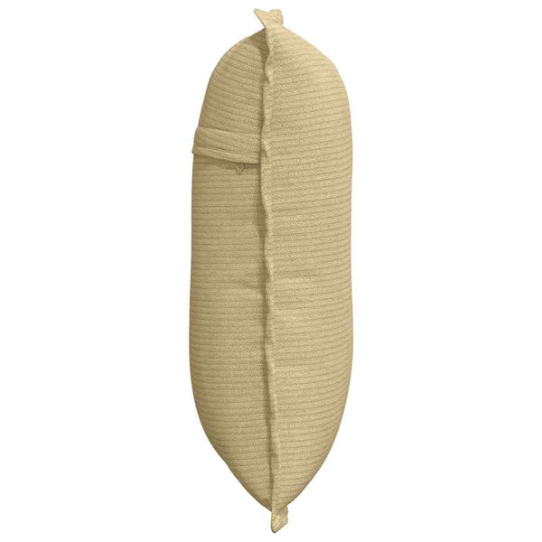 Rückenkissen Cordstoff Grau-Grün 50x45cm
