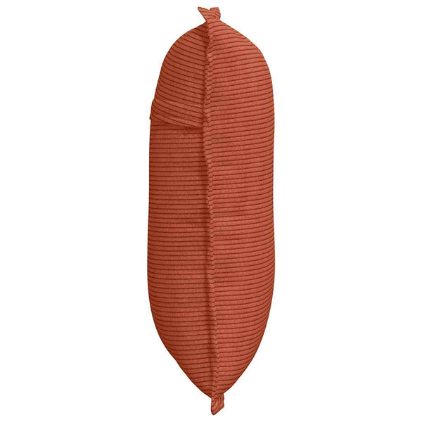Rückenkissen Rot-Orange Cord 50x45 cm