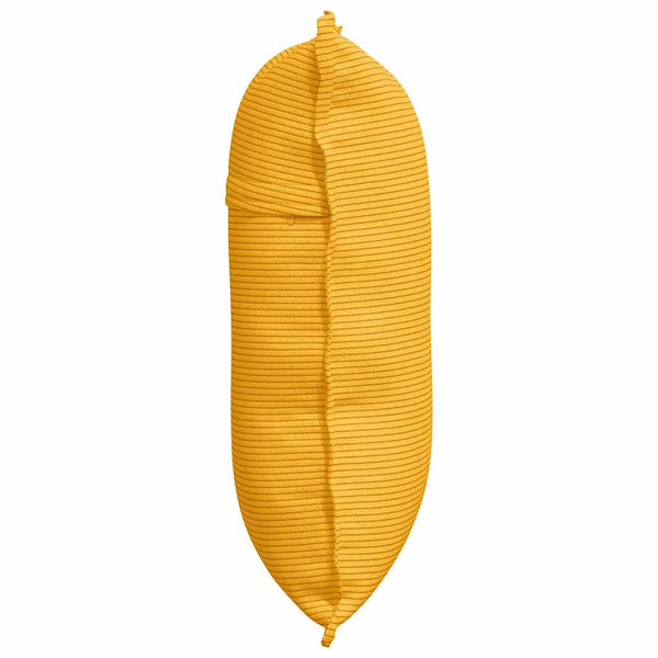 Rückenkissen Gelb Cord 60x50 cm