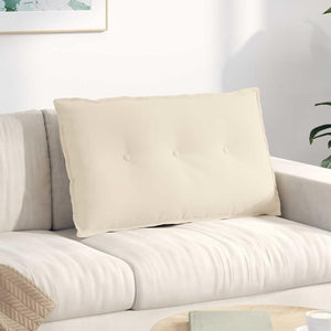 Beige Rückenkissen 80x50 cm
