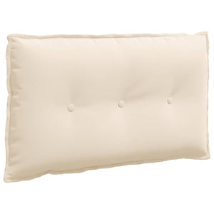 Beige Rückenkissen 80x50 cm