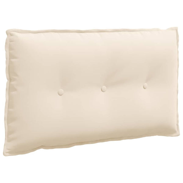 Beige Rückenkissen 80x50 cm