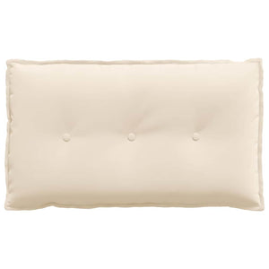 Beige Rückenkissen 80x50 cm