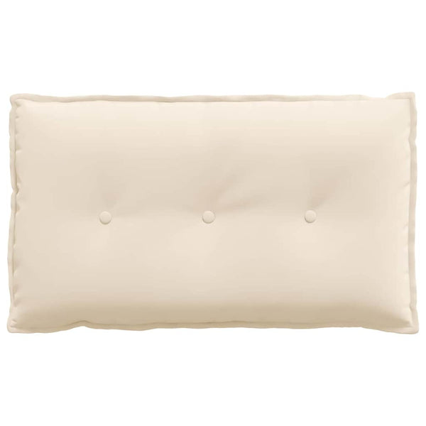 Beige Rückenkissen 80x50 cm
