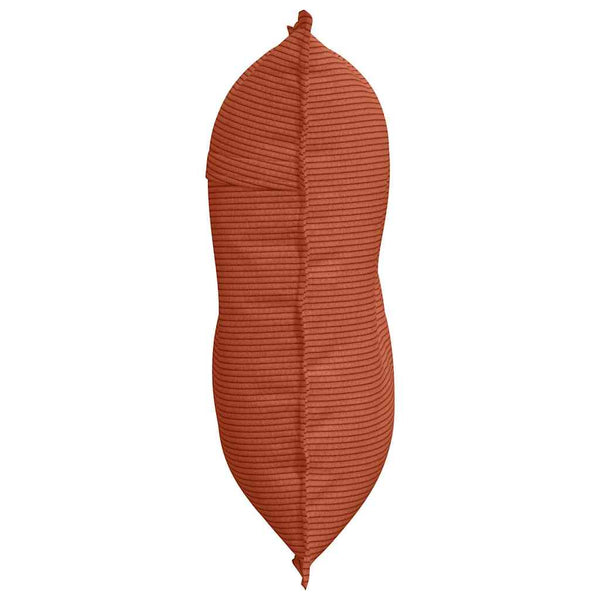 Rückenkissen Rot-Orange Cord 80x50cm