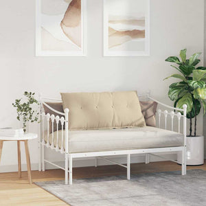 Creme Rückenkissen 100x50 cm